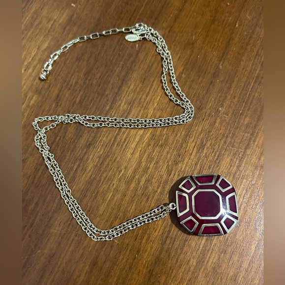 Chico’s Medallion Necklace - Picture 2 of 7
